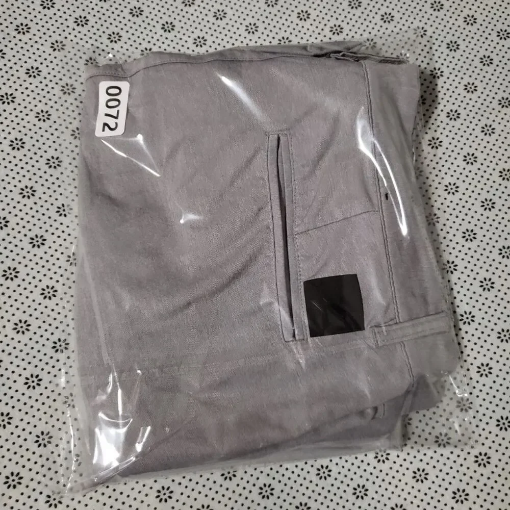 Adidas Adicross Golf Pants Mens 34x32 Gray Stretch Tapered DY3226